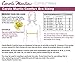 Carole Martin Full-Freedom Comfort Front Closure Bra for Women, Wireless (38, White)