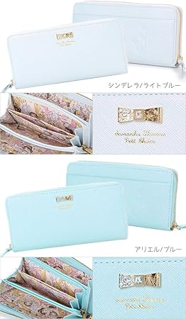 Amazon サマンサタバサプチチョイス 長財布 ディズニープリンセスシリーズ アリエルブルー シューズ バッグ Amazon サマンサタバサプチチョイス 長財布 ディズニープリンセスシリーズ アリエルブルー シューズ バッグ