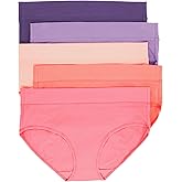 Felina Pima Cotton Hipster - Seamless Cotton Underwear for Women - Soft and Breathable Womens Underwear