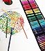 OOKU Watercolor Pencils Artist Set - 36 Dry Coloring Pencils/Wet Watercolor Painting - Bonus Wool Pencil Wrap, Watercolor Brush, Sharpener - Full 39 Piece Kit (36/48/72 Pcs)