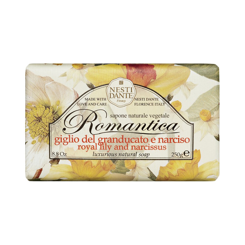 NESTI DANTE Romantica, Lily & Narcissus Soap 250 g — image 1