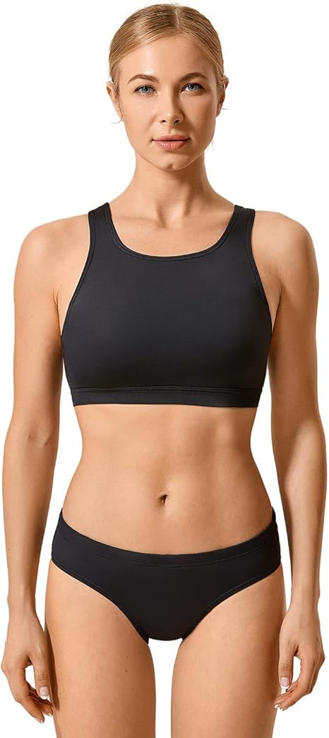 Amazon Syrokan 水着 ビキニ レディース 上下セット パッド付 ノンワイヤー スポーツ水着 競泳水着 柄模様 大きいサイズ水着 ビキニ セパレーツ 通販