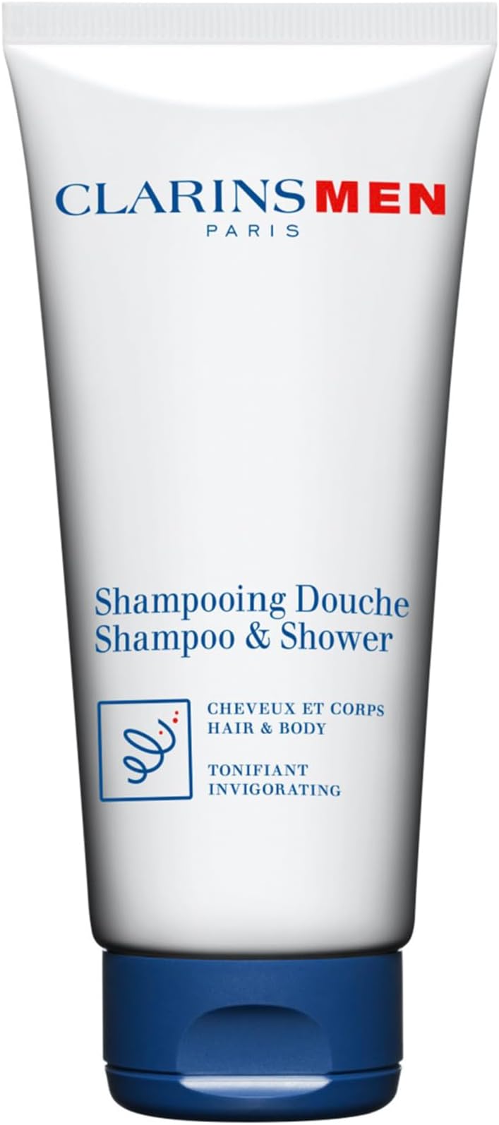 Clarins ClarinsMen Shampoo & Shower Gel Hair Body Wash Cleanser 200ml