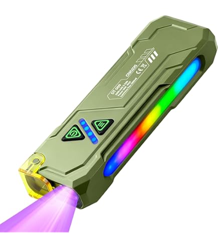 Amazon.com: Ciwuzxs EDC Rechargeable Flat Flashlight 1000 Lumens