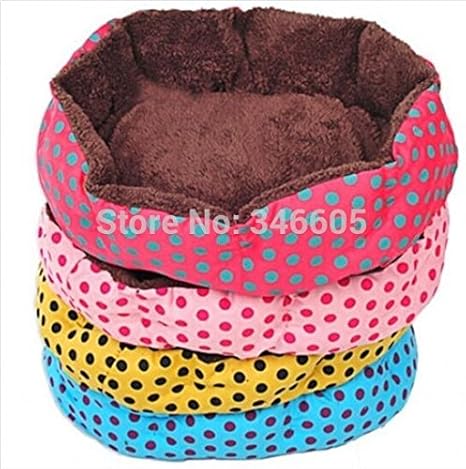 polka dot dog bed
