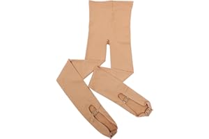 LIFKOME Thickened Women's Skating Tights Warm Elastic Figure Skating Pantyhose for Winter Ice Dance with