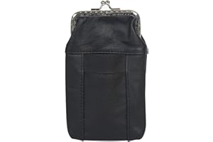 SKYWAY PRODUCTS Skyway Kendrick Leather Cigarette Case with Lighter Pouch Pack Holder 100's 120's - Black