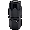 EVIL ENERGY 6AN Hose End Fitting Straight Swivel for CPE Braided Hose Black