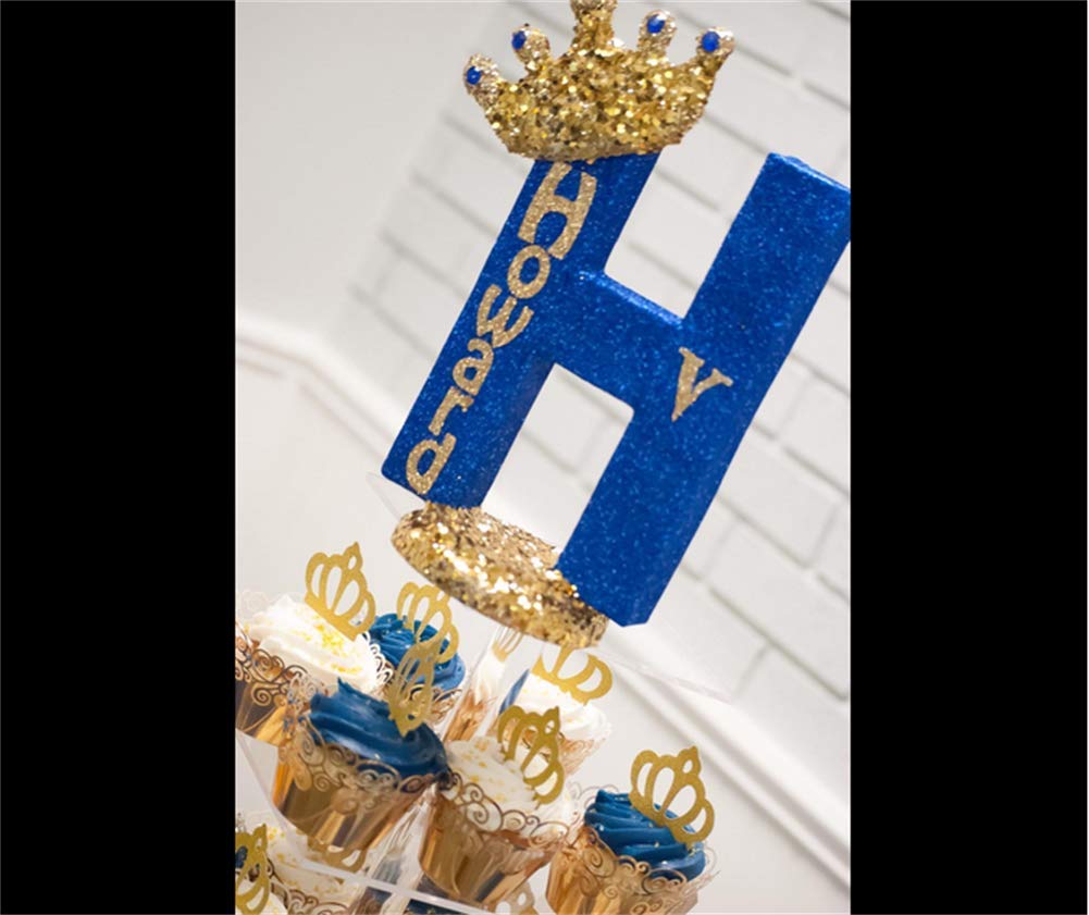 Filigree Artistic Cupcake Paper Cup Liner Vine Lace Laser Cupcake Wrappers for Wedding Party Birthday Decoration (Mirror Gold)