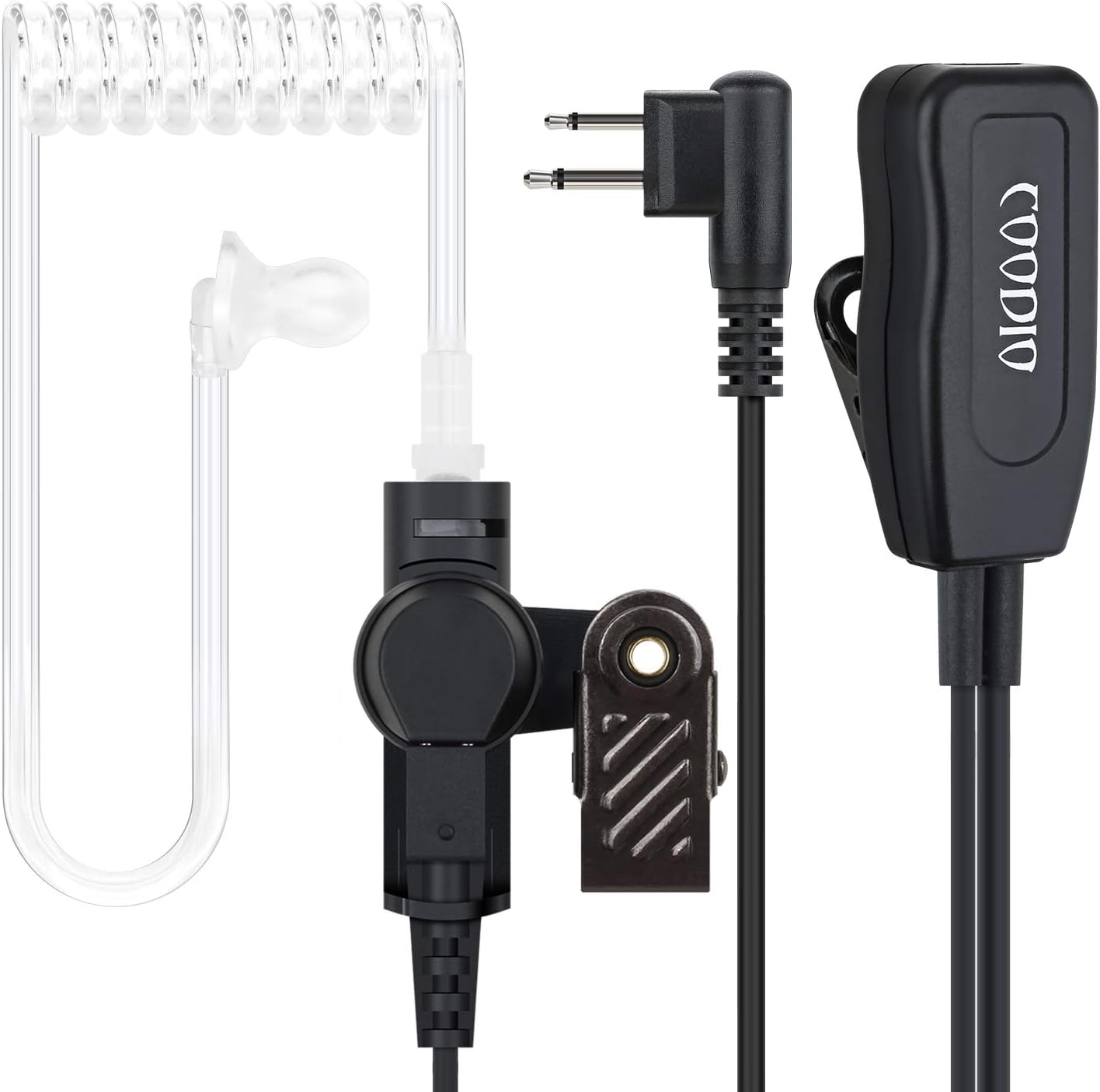 COODIO Professional Surveillance Earpiece Headset Amazon.co.uk