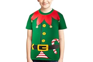 MOMMY'S NEW MAN Toddler Unisex Christmas Elf Little Cute Santa Claus Costume Short Sleeve T-Shirt