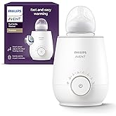 Philips Avent Premium Fast Bottle Warmer, with Smart Temperature Control, Water Bath Technology, Automatic Shut-off, Model SC