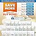 Orange Ginger Bath Salt 32 Ounces Epsom Salt with Natural Ginger and Orange Essential Oils Plus Vitamin C in BPA Free Pouch with Easy Press-Lock Seal