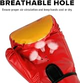 flintronic Kids Boxing Gloves 6oz Red Cartoon Training Sparring Gloves for Kids view 5