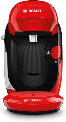 Bosch - Cafeteira Tassimo Style Friendly, Até 70 bebidas, OneTouch, INTELLIBREW™, Red, TAS113E