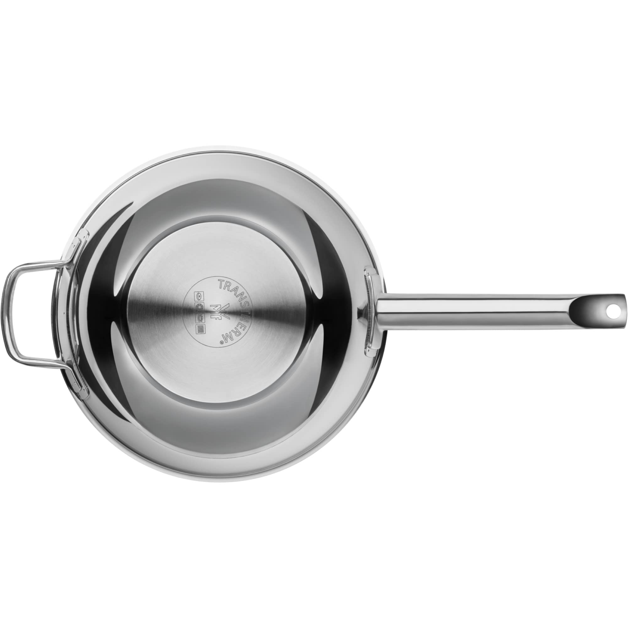 WMF Durado Wokpfanne Induktion 28 cm, Antifhaftbeschichtung, für alle gängigen Herdarten geeignet, backofenfest bis 260°C, Wok Edelstahl 4