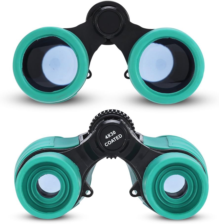 VGEBY1 Kid Binoculars, 4x Maginification Children Binocular Telescope Toy for Bird Watching, Hiking, Safari Sightseeing, Outdoor Sports - Image 4