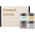 Blithe Pressed Serum Deluxe Collection Face Moisturizer - Hypoallergenic Facial Creams with Ingredients of Chaga Iceplant Yam & Apricot - Korean Beauty for All Seasons (Box Set 4pcs of 0.74 Fl Oz)