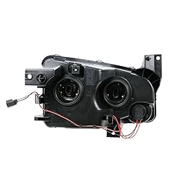 TRQ 2 Piece Headlight Assembly Set Driver