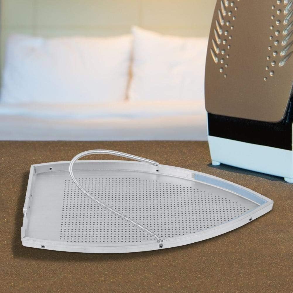 Yosoo Iron Shoe Cover, Teflon Iron Aid Board Iron Plate Cover Aluminum Protector Fabrics Cloth Heat Easy Fast, Non-Stick and Durable, 23 x12.3cm - Image 4