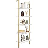 SUPERJARE Modern Ladder Shelf, 5-Tier Open