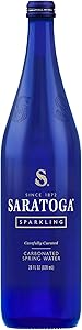 Saratoga Spring Water Sparkling Water, 28 oz
