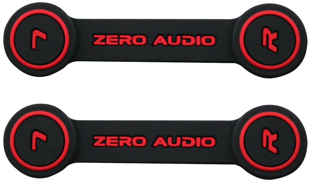 ZERO AUDIO ヘッドホンクリップ ブラック ZA-CLP-KR 2個入商品画像