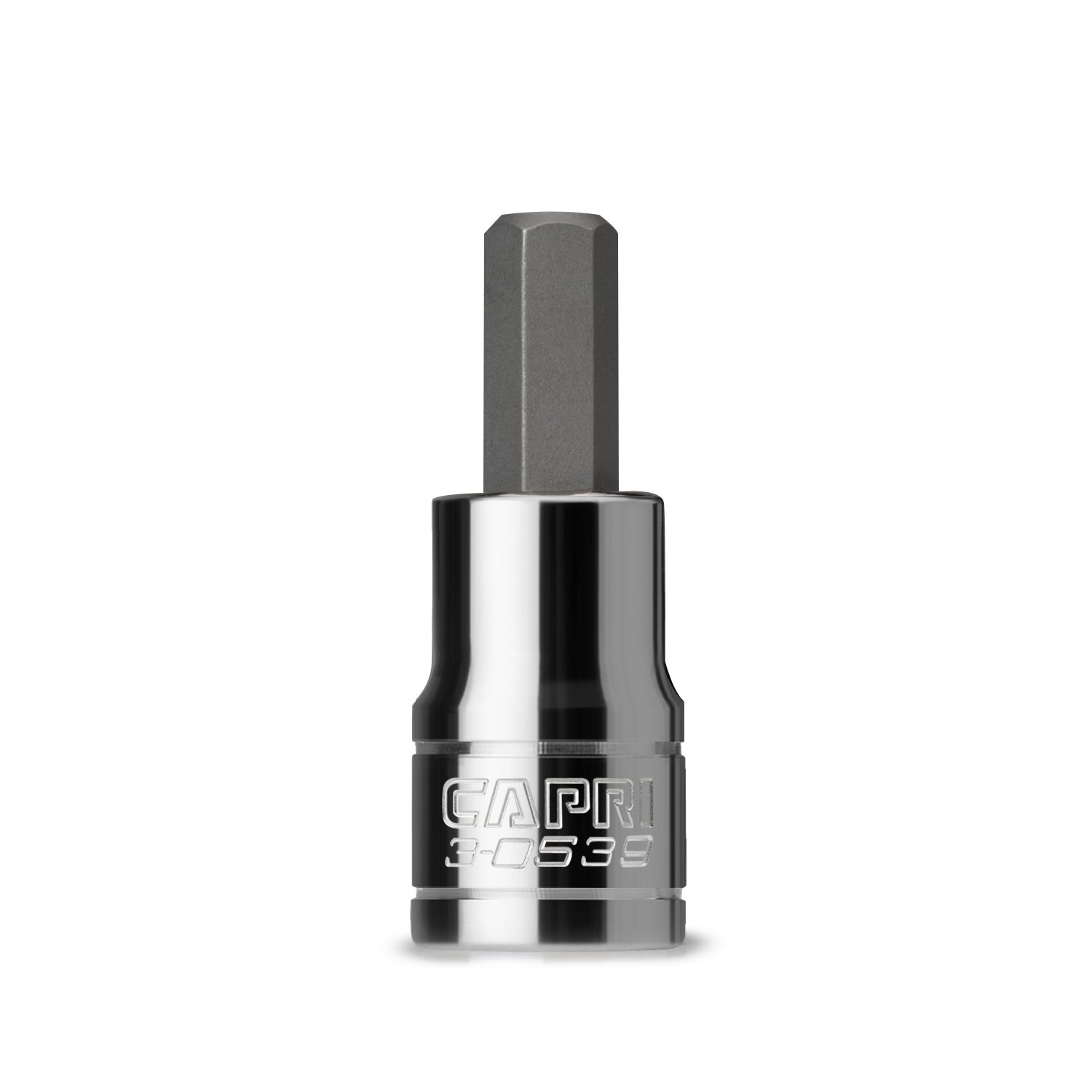 Photo 1 of Capri Tools 3-0539 8 mm Hex Bit Socket, 3/8-Inch Drive, Metric