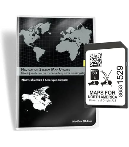 85713512 Latest Version GPS Navigation SD Card, Compatible