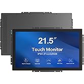 GreenTouch 21.5 Inch Open Frame LCD Display Touch Screen Monitor HDMI VGA DVI Inputs 1000 Nits for Outdoor Kiosk