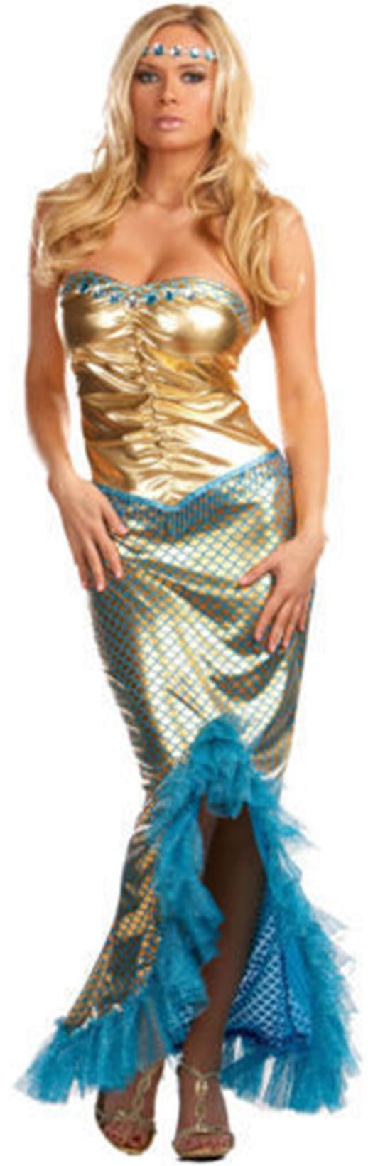 Papootz Ladies Mermaid Adult Costume Sexy Womens Fish Fancy Dress |  Desertcart Brunei