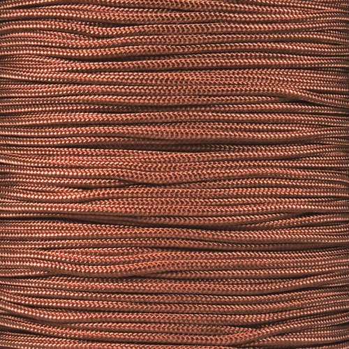 PARACORD PLANET 10, 25, 50, and 100 Foot Hanks of 425 Paracord (3mm) - Made of 100% Nylon for Tactical, Crafting, Survival, General Use, and Much More (Rust, 100 Feet) — image 1