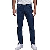 ETHANOL Mens Super Comfy Straight Stretch Knit Jersey Denim Five Pocket Jean
