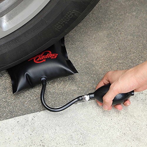 Super PDR Auto Air Wedge Pump Alignment Tool Inflatable Shim Pry Bar Kits and Leveling Tool for Auto Repair Home Universal Use(2 Square air Wedge) - Thumbnail 2