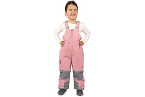 Jan & Jul Toasty-Dry Waterproof Insulated Snow Bib Pants for Kids