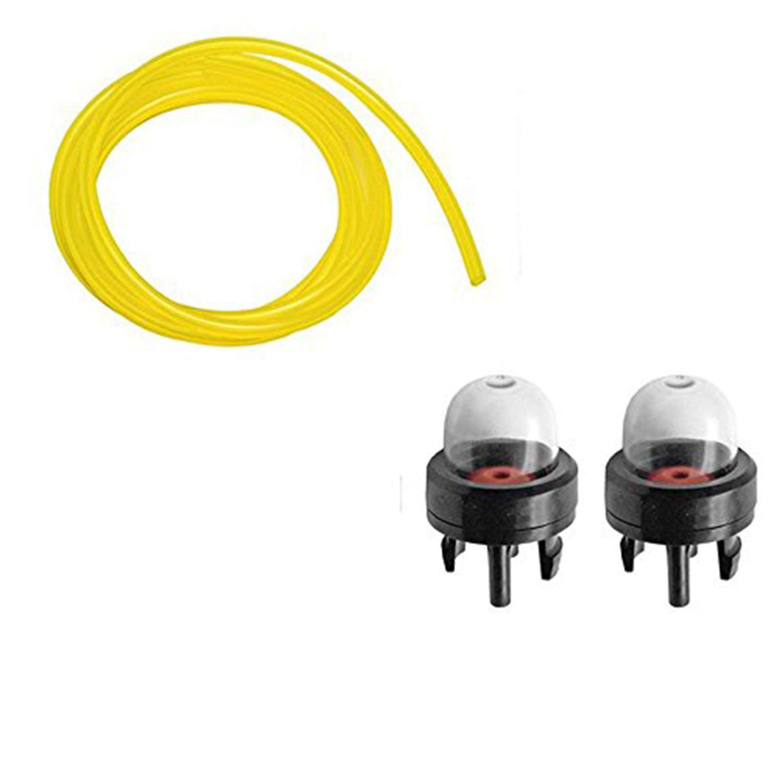 OuyFilters Carkio 6617 Fuel Line With 188-512 683974 Primer Bulb Compatible with McCulloch Homelite Toro Craftsman Troy Bilt