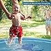 Ledivo Splash Pad& Sprinkler Mat 68'' Toddler Water Toys Fun for 1 2 3 4 5 6 Year Old Boys and Girls, Kids Outdoor Party Sprinkler Toy