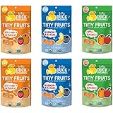 Little Duck Organics Tiny Freeze Dried Fruit Snack, Variety Pack, 6 Count