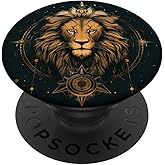 Leo Zodiac Sign PopSockets Adhesive PopGrip