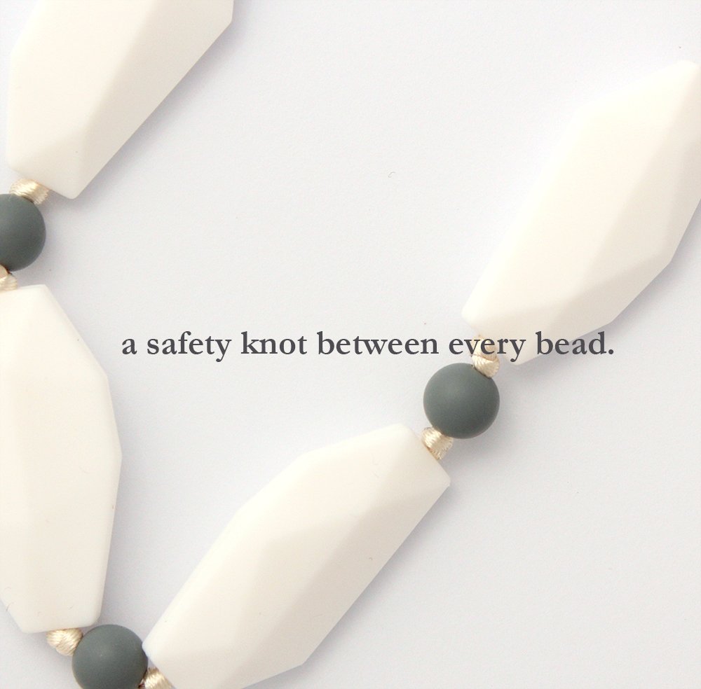 fox and finn teething necklace