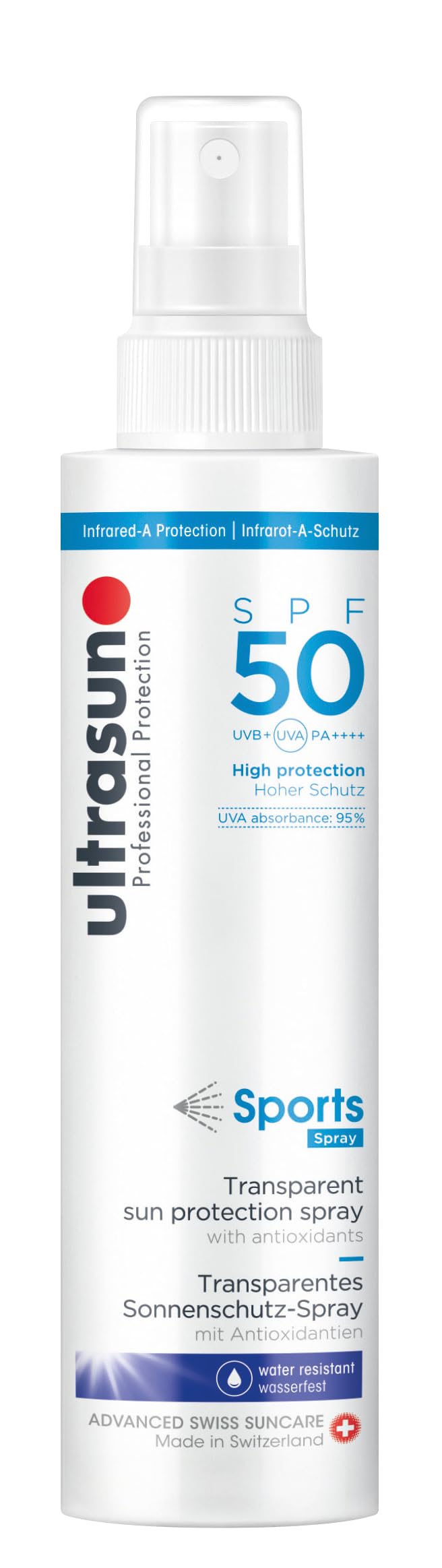 Ultrasun Sports Spray SPF50 150ml