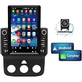 Slakerbe Android 13 Car Stereo for Dodge Ram 1500 2500 3500 2013-2018 | 9.7 Inch Touch Screen Car Radio 2GB+32GB Wireless Carplay &amp; Android Auto with WiFi Bluetooth FM/RDS Navigation Media Player