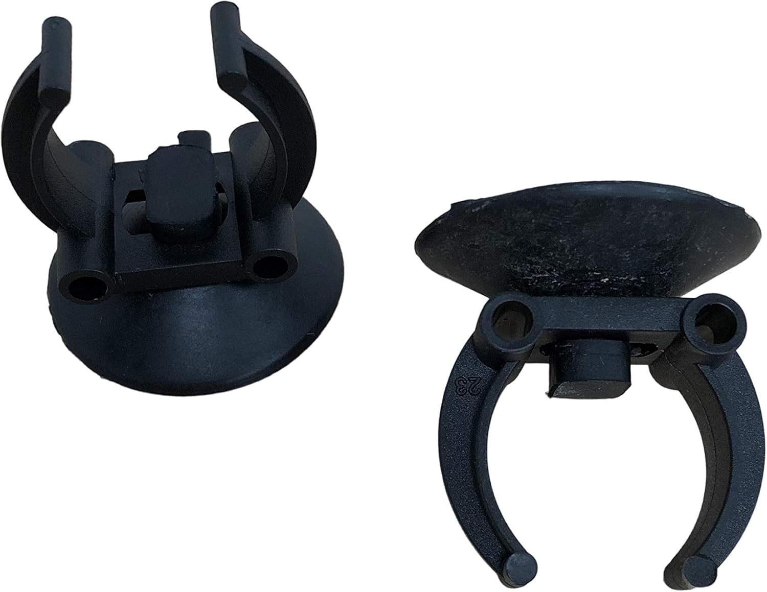 2 Pcs Black Replacement Aquarium Fish Tank Heater Suckers Suction Cups Bracket Clip Aquariums Accessories