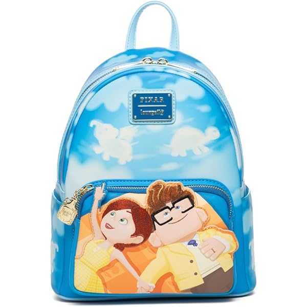 Amazon.com: Loungefly Disney Pixar Up Carl & Ellie Balloon  display picture 1