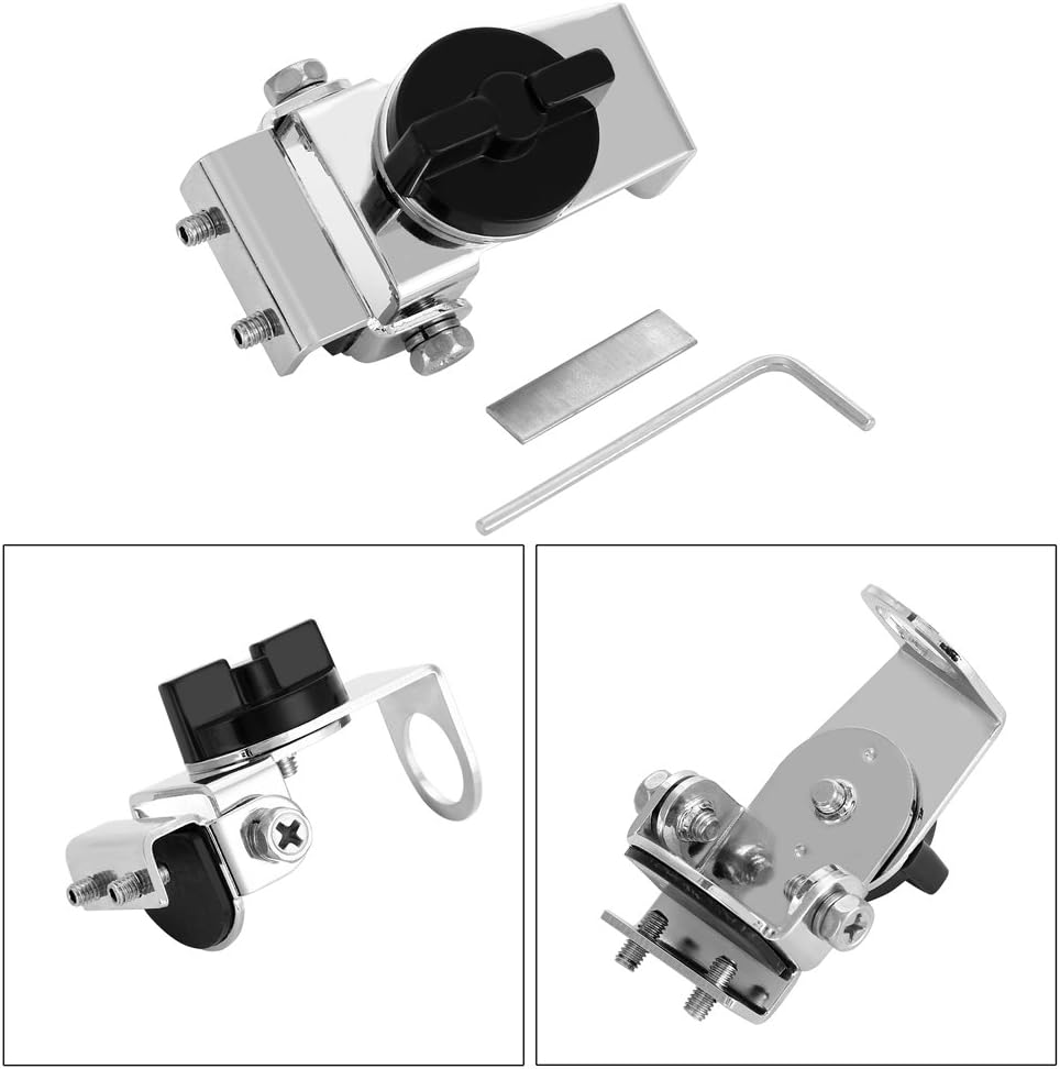 Zerone Antenna Mount Stainless Steel Car Clip Walkie Talkie Mount Bracket for Mobile Vehicle Car Two Way Radio Antenna - Image 4