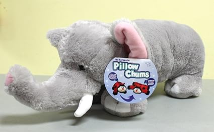 Amazon Com My Pillow Chums Pillow Pet 18 Elephant Hi My Name Is