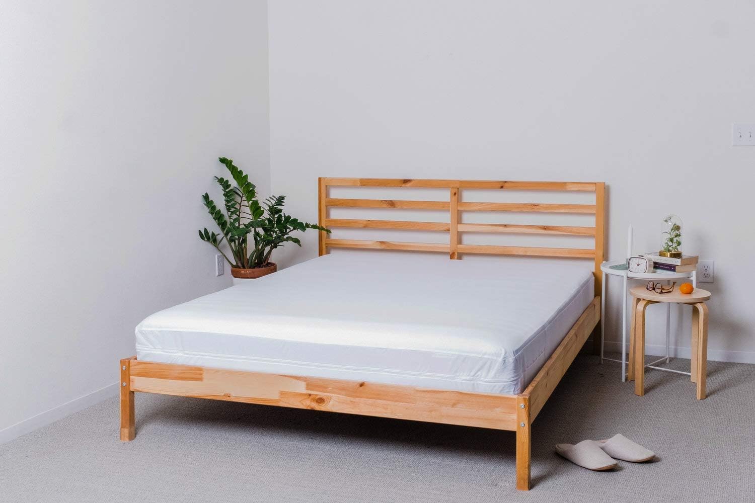 HOSPITOLOGY PRODUCTS Sleep Defense System - Zippered Mattress Encasement - King - Hypoallergenic - Waterproof - Bed Bug & Dust Mite Proof - Stretchable - Standard 12" Depth - 78" W x 80" L: Home & Kitchen