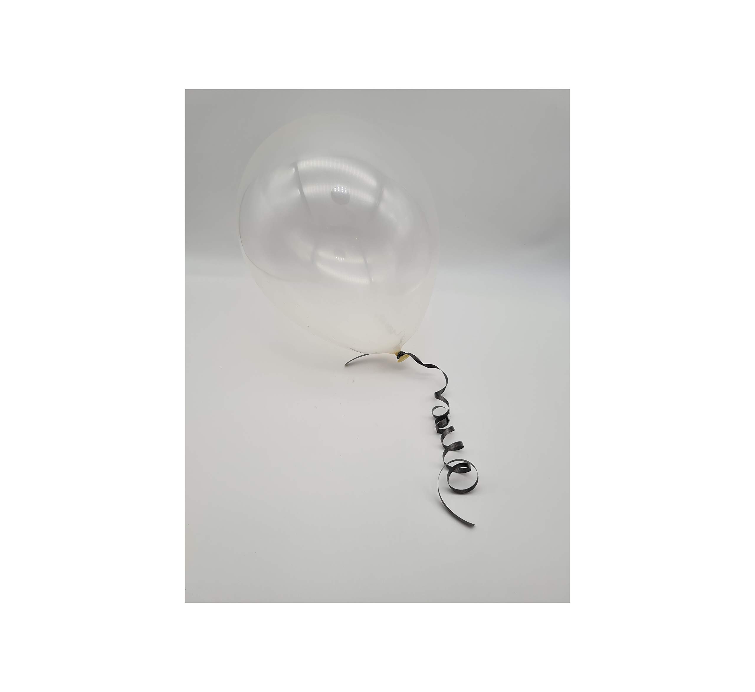 Clear Balloons 10 inch Plain Balloon for Party Latex Birthday Balloons Wedding Engagement Balloons Baby Shower Decoration Party Balloon Pack of 100.