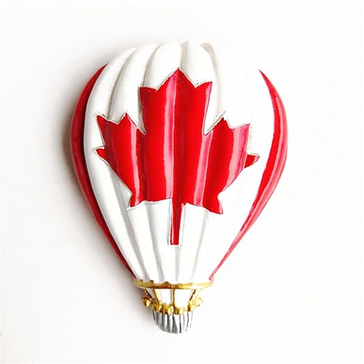 UmerBee Imanes para Nevera, Bandera Nacional de Canadá, Globo de ...