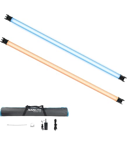Amazon.com : Nanlite Pavotube Ii 30c 4' Rgbww LED Tube 4 Light